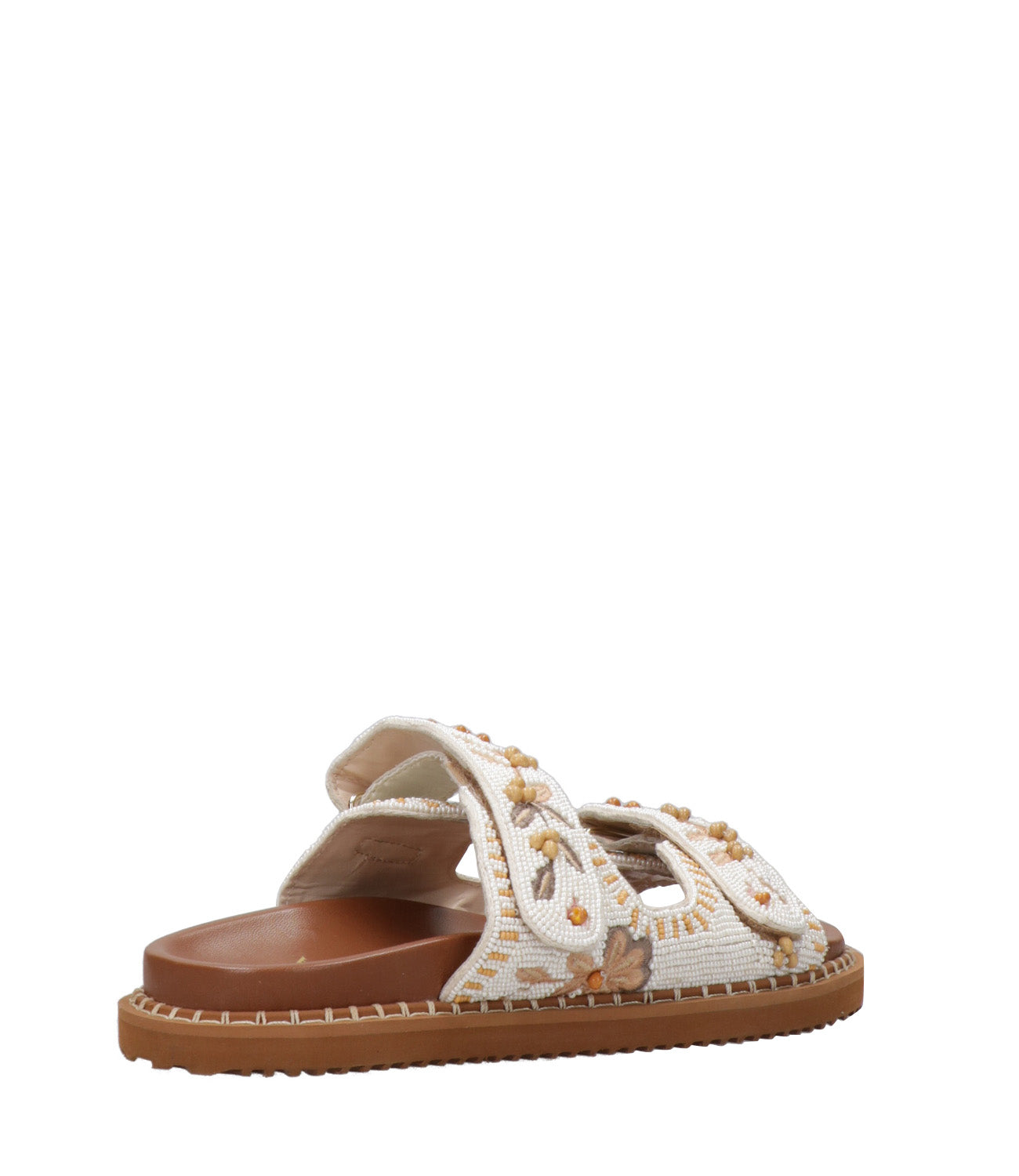 De Siena Shoes Sandals White+Ocre