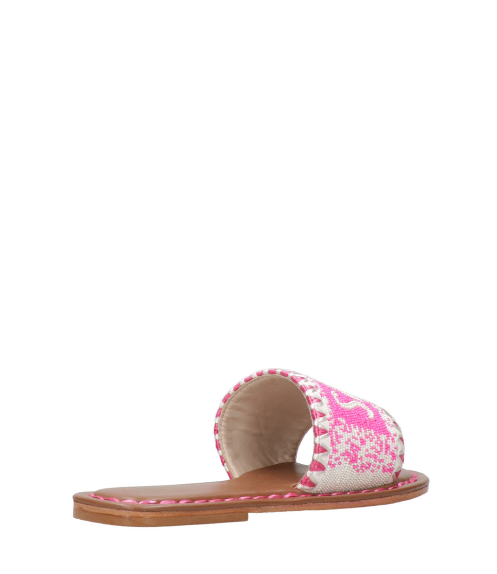 De Siena Shoes Sandals Fuchsia+White