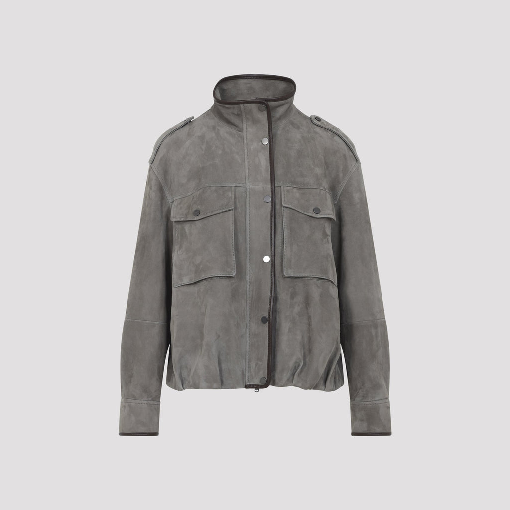 Brunello Cucinelli Suede Jacket