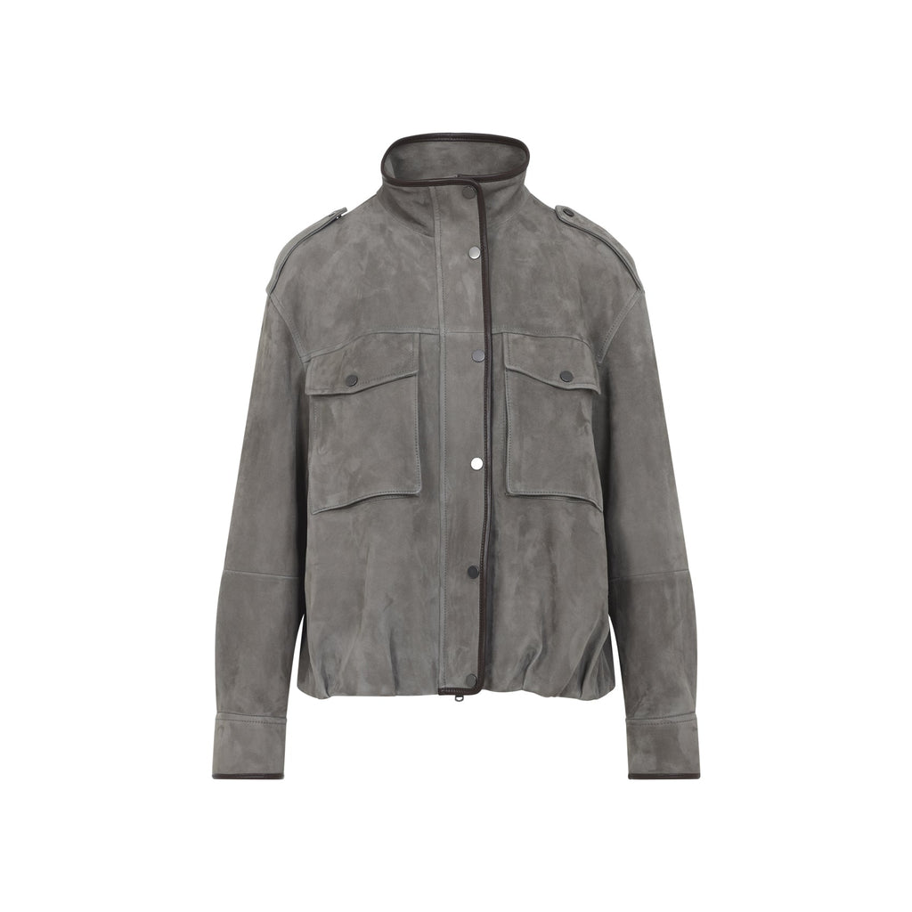 Brunello Cucinelli Suede Jacket
