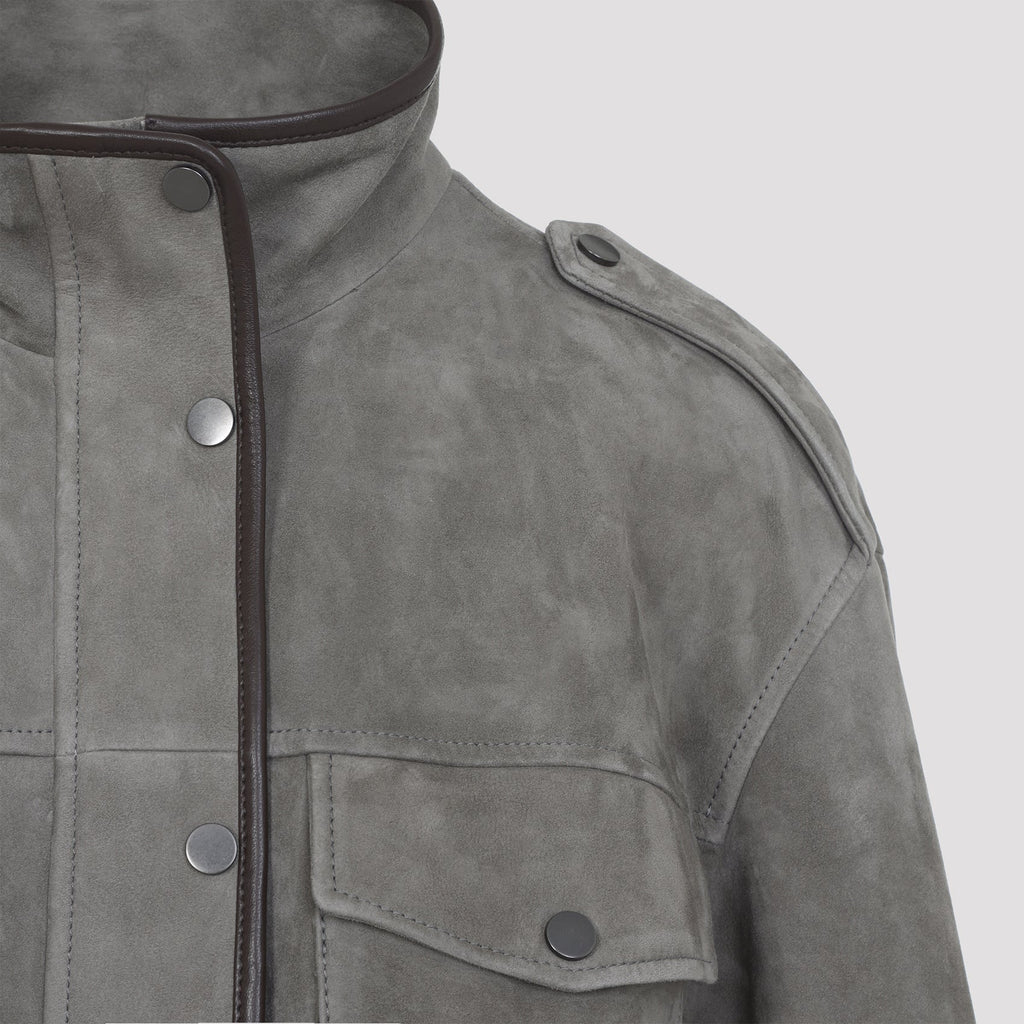 Brunello Cucinelli Suede Jacket