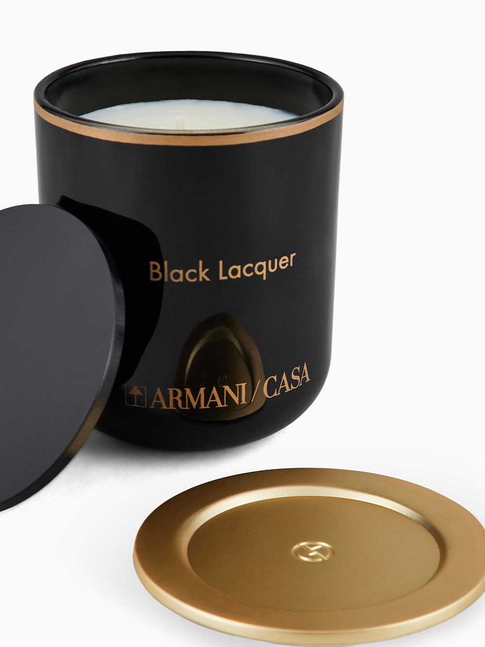 Armani Casa Pegaso Black Lacquer Candle