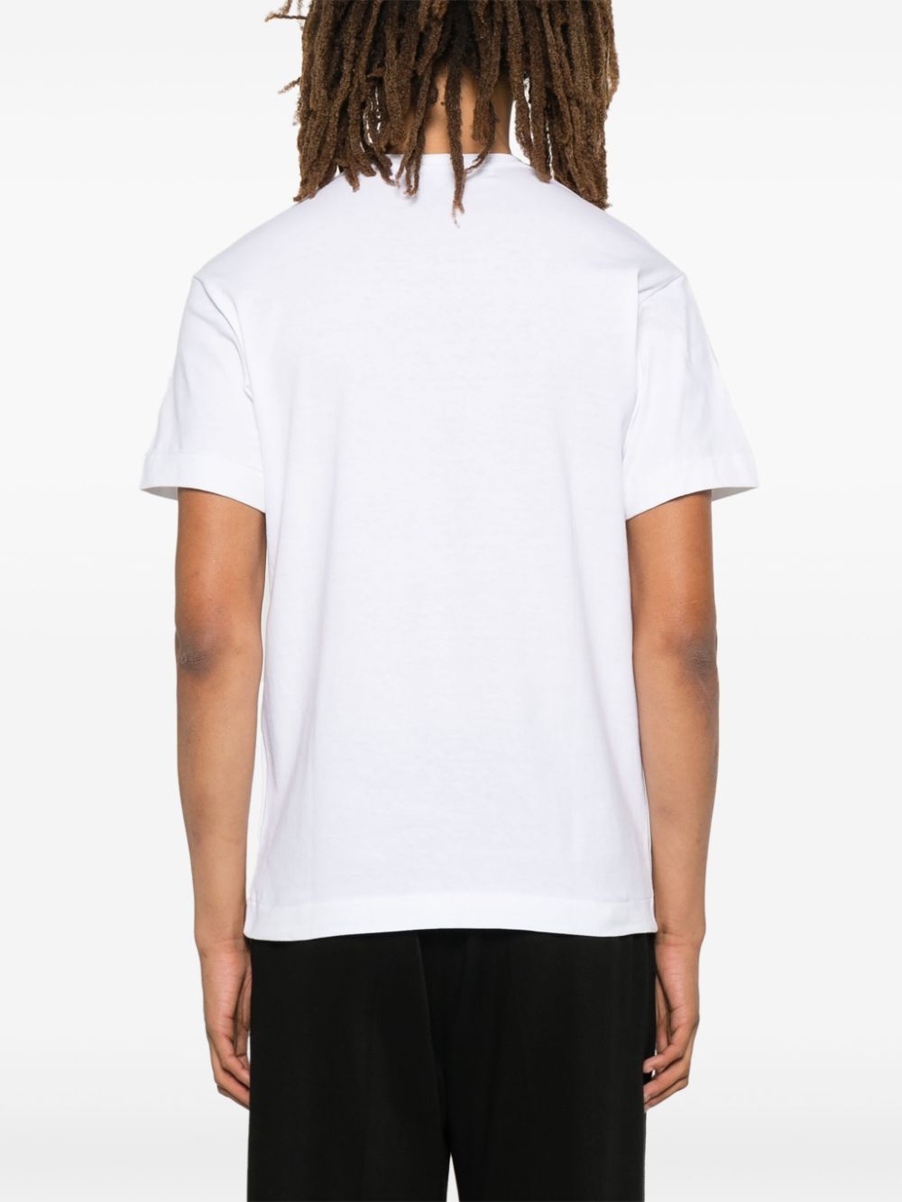 Comme Des Garcons Logo Cotton T Shirt