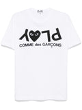 Comme Des Garcons Logo Cotton T Shirt
