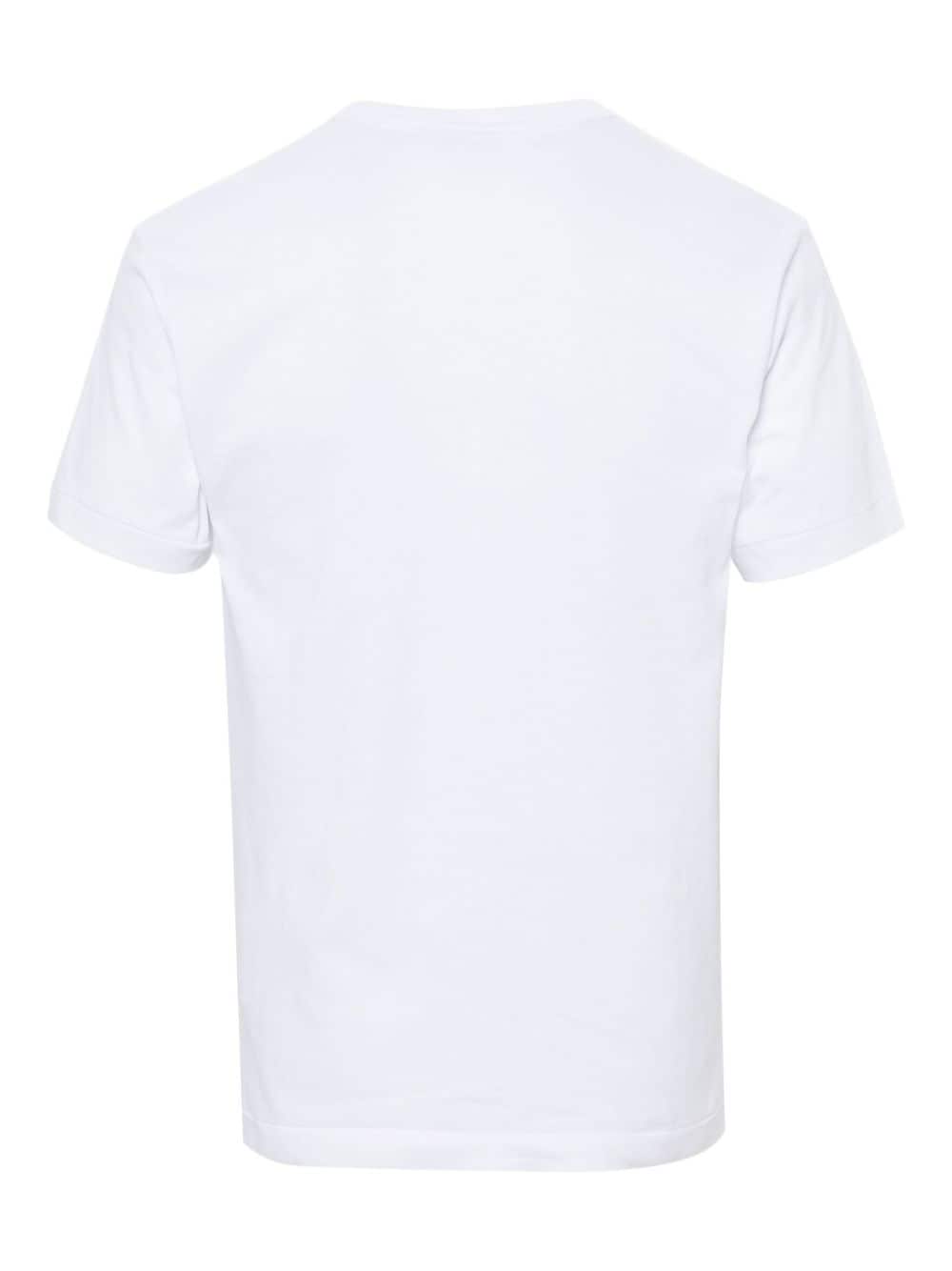 Comme Des Garcons Logo Cotton T Shirt