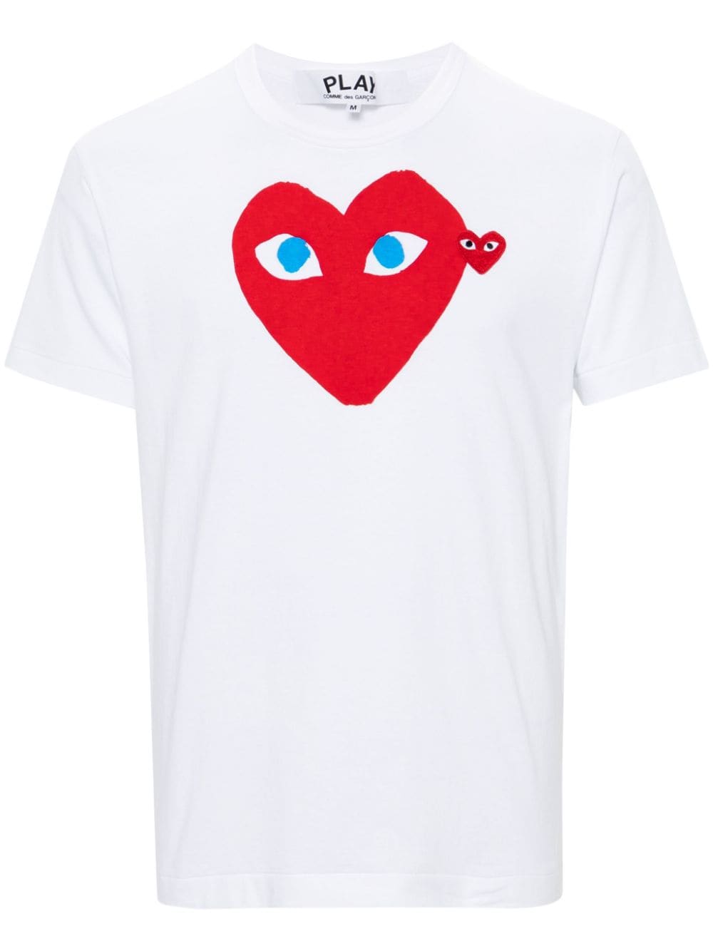 Comme Des Garcons Logo Cotton T Shirt