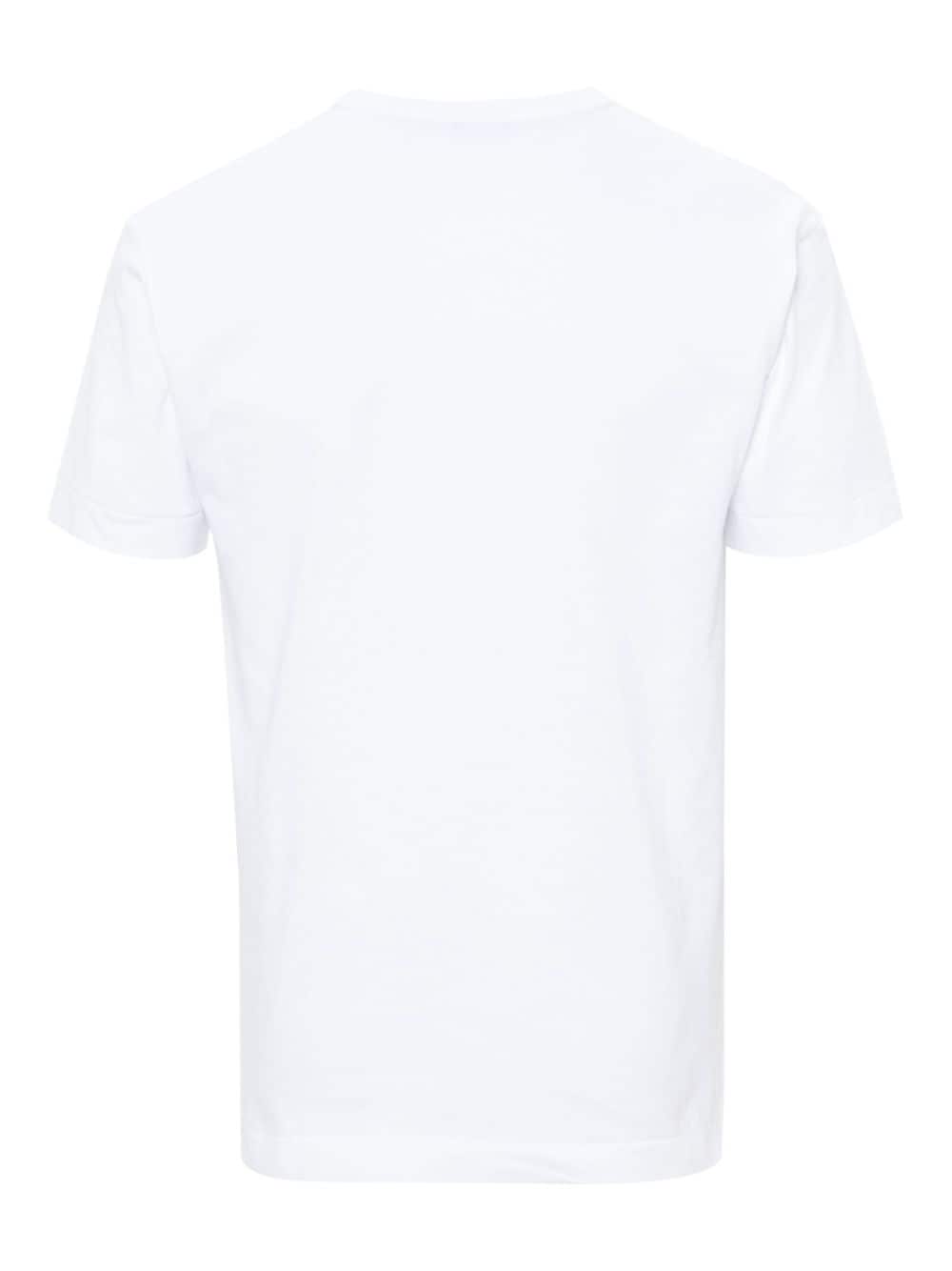 Comme Des Garcons Logo Cotton T Shirt