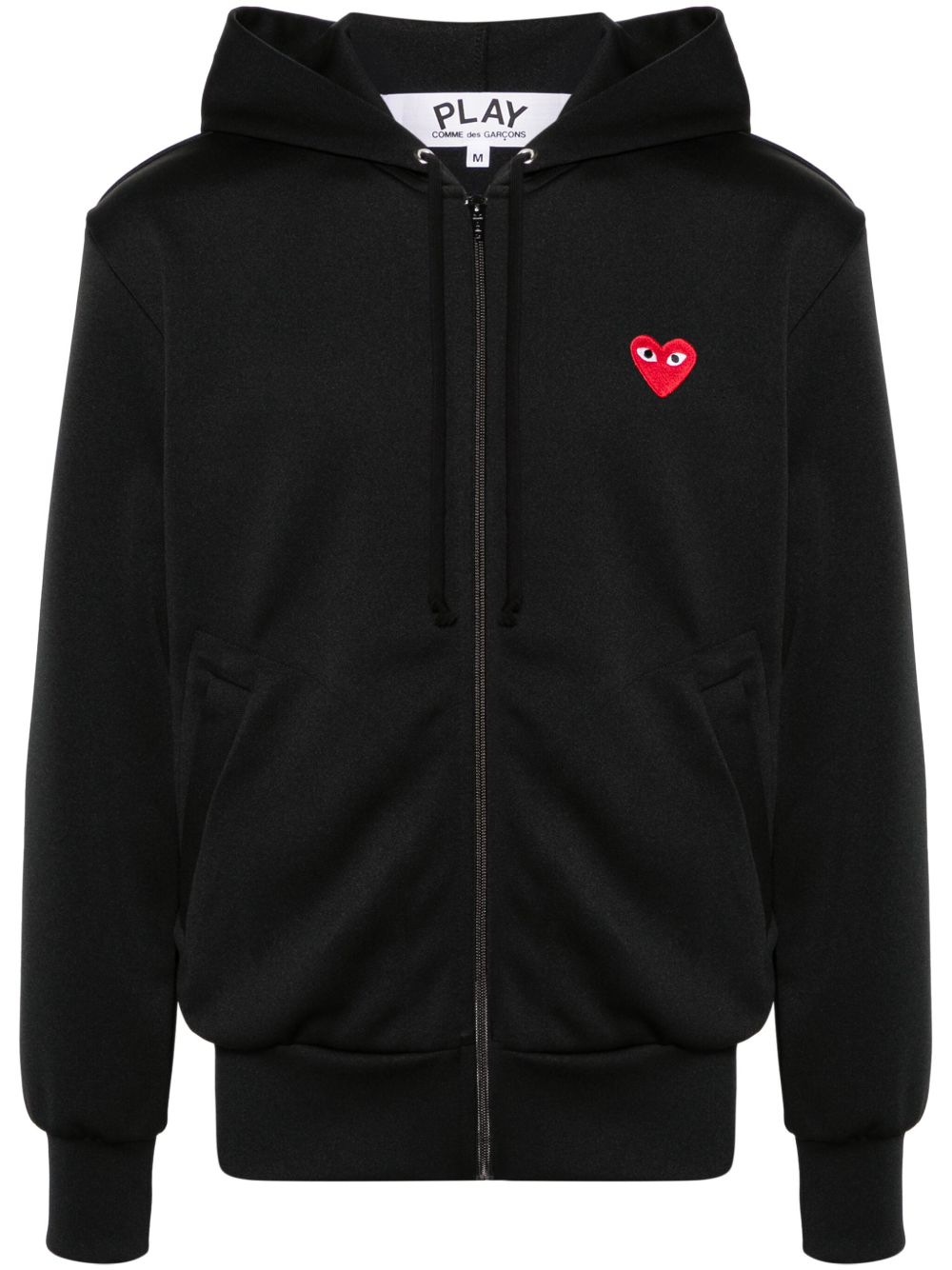 Comme Des Garcons Logo Cotton Hoodie