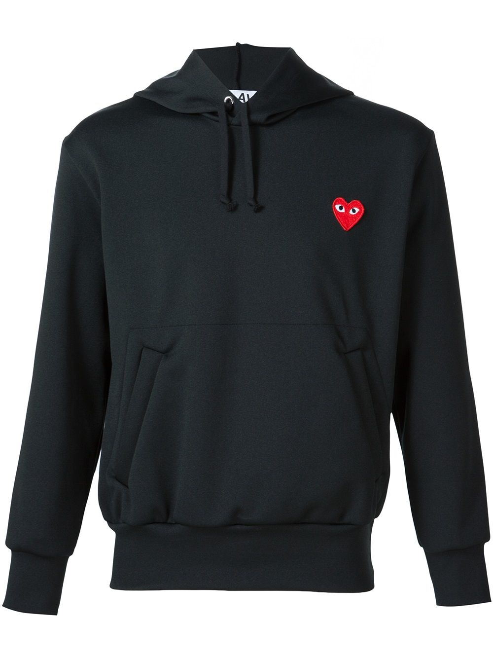 Comme Des Garcons Logo Cotton Hoodie