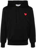 Comme Des Garcons Logo Cotton Hoodie