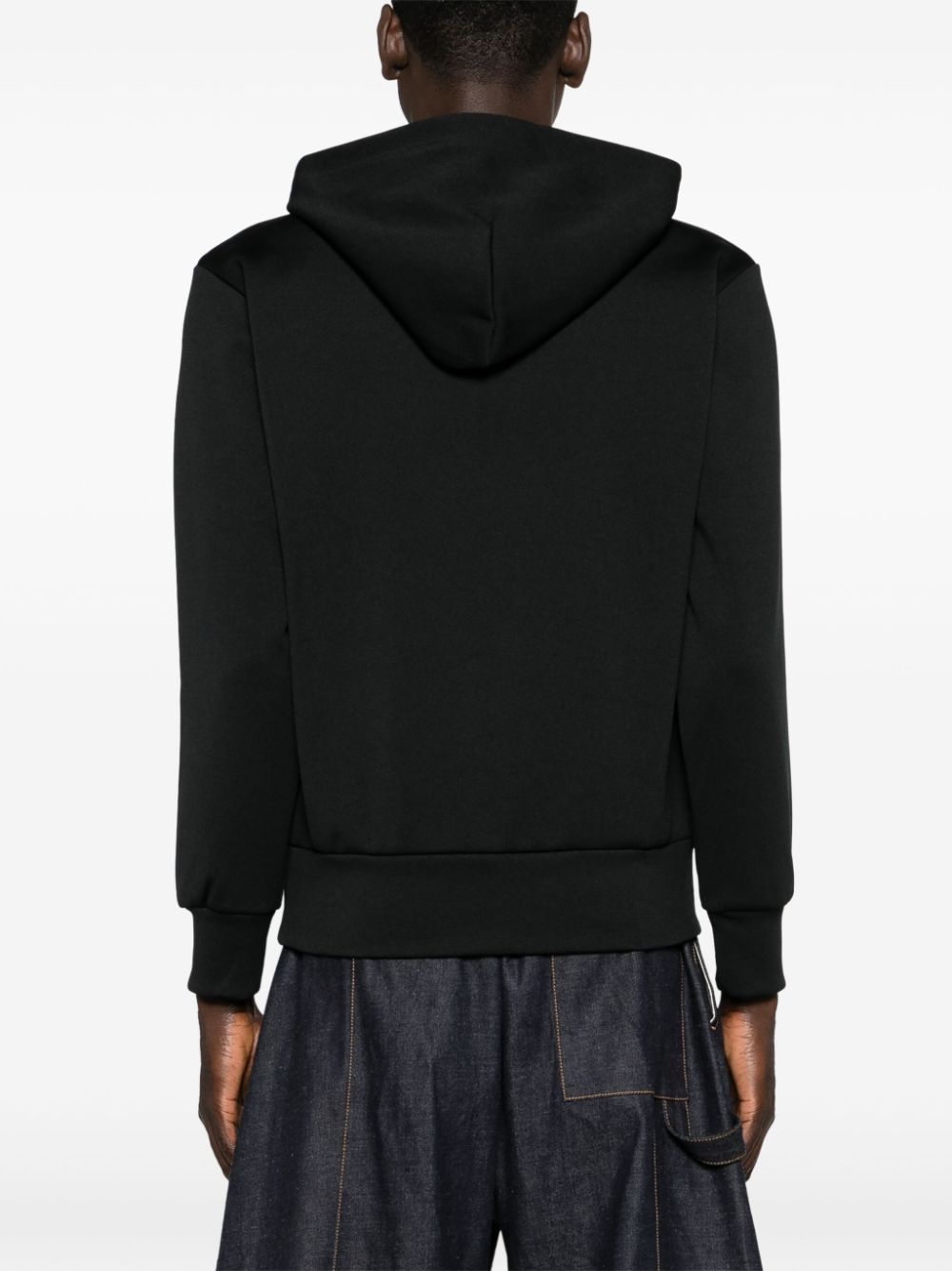 Comme Des Garcons Logo Cotton Hoodie