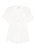 Forte Forte Embroidered Cotton Shirt