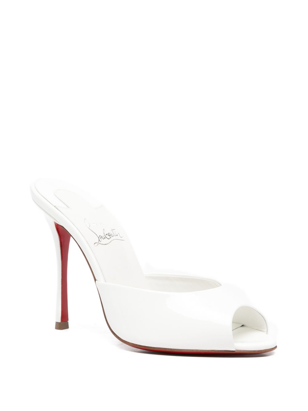 Christian Louboutin Me Dolly Patent Leather Mules
