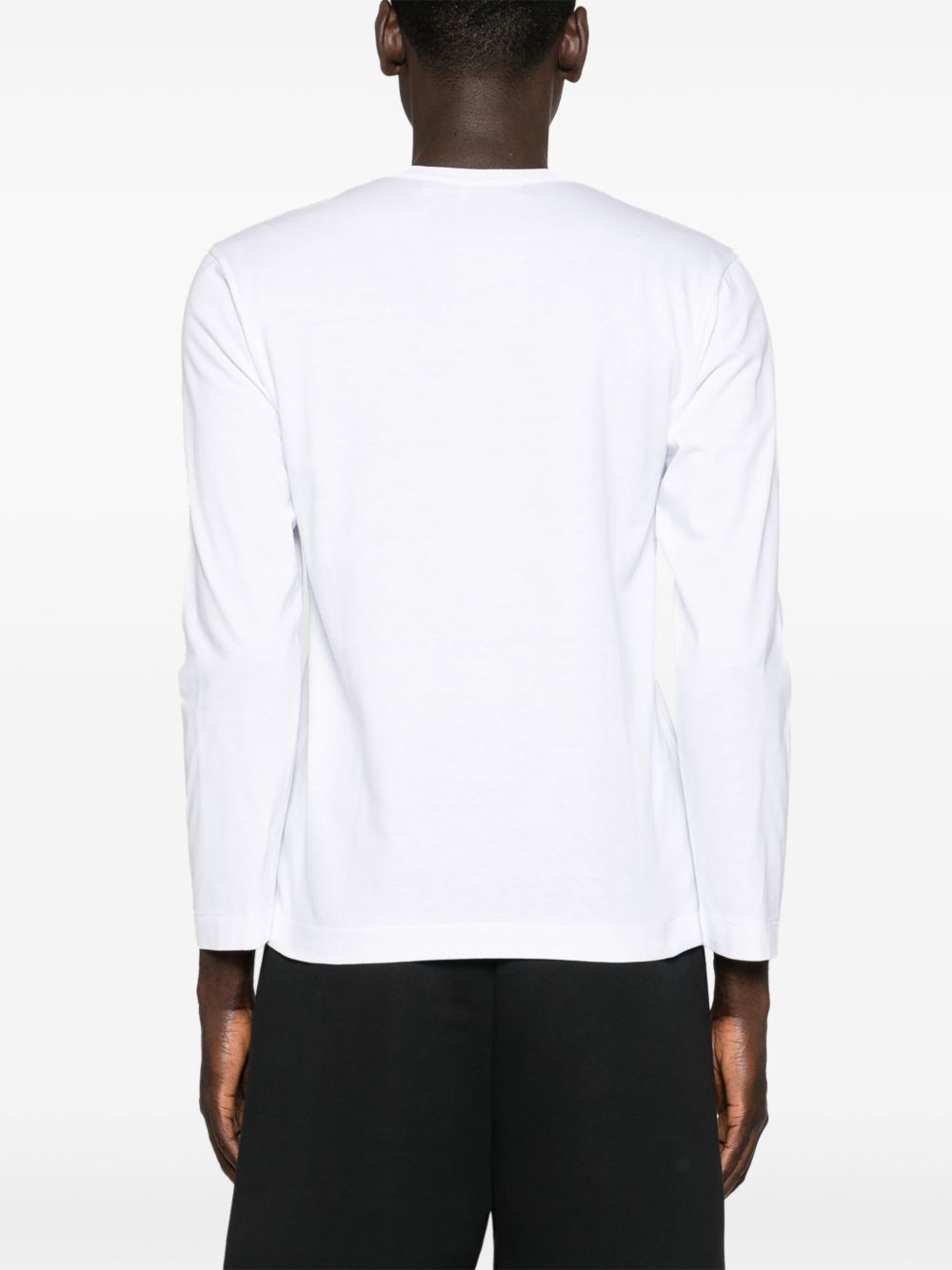 Comme Des Garcons Logo Cotton T Shirt