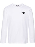 Comme Des Garcons Logo Cotton T Shirt