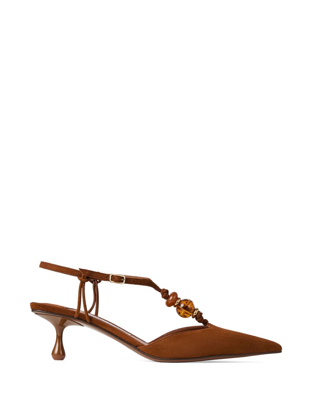 Jimmy Choo Lauri Suede Leather Pumps