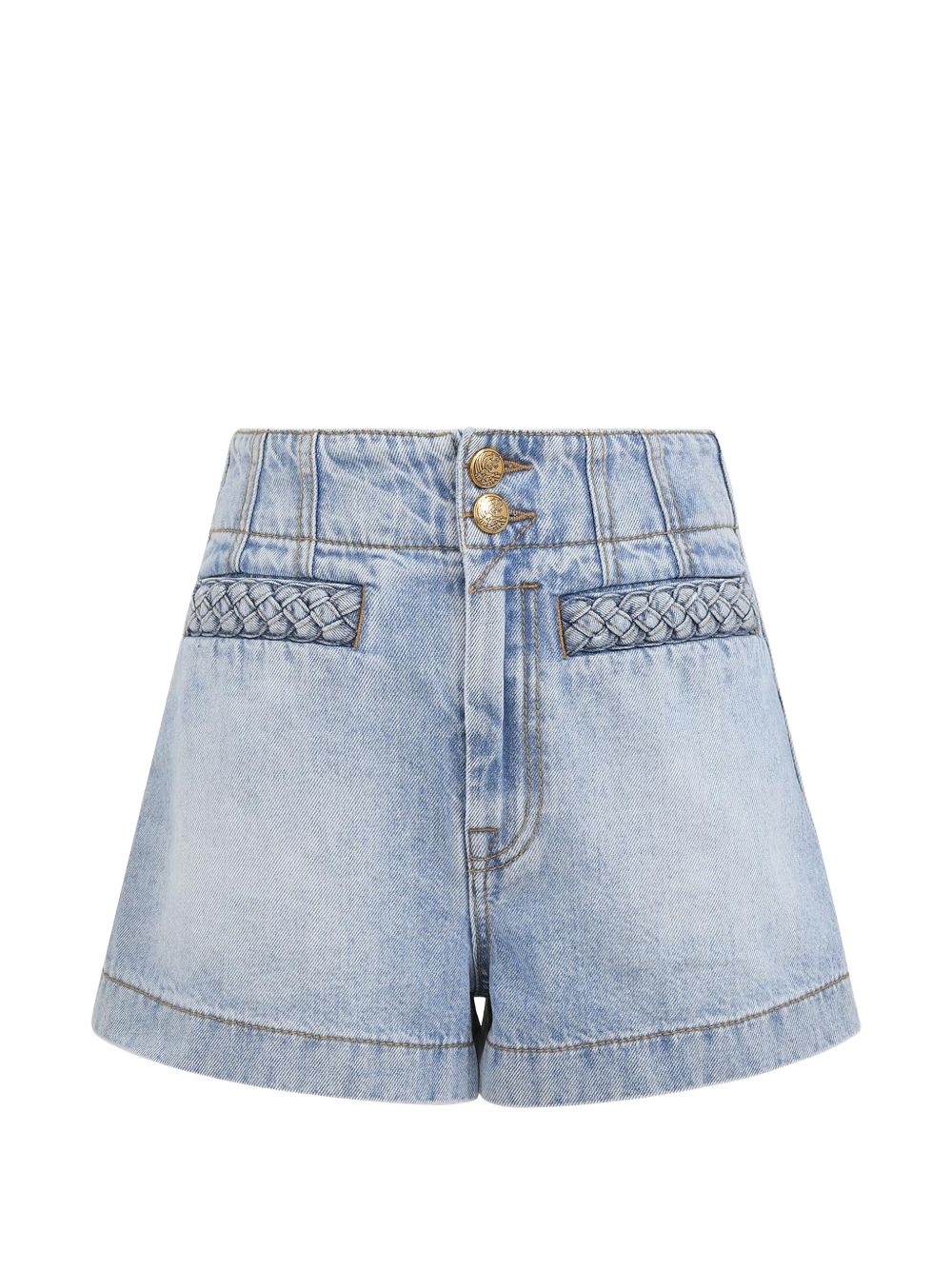 Zimmermann Indra Denim Shorts