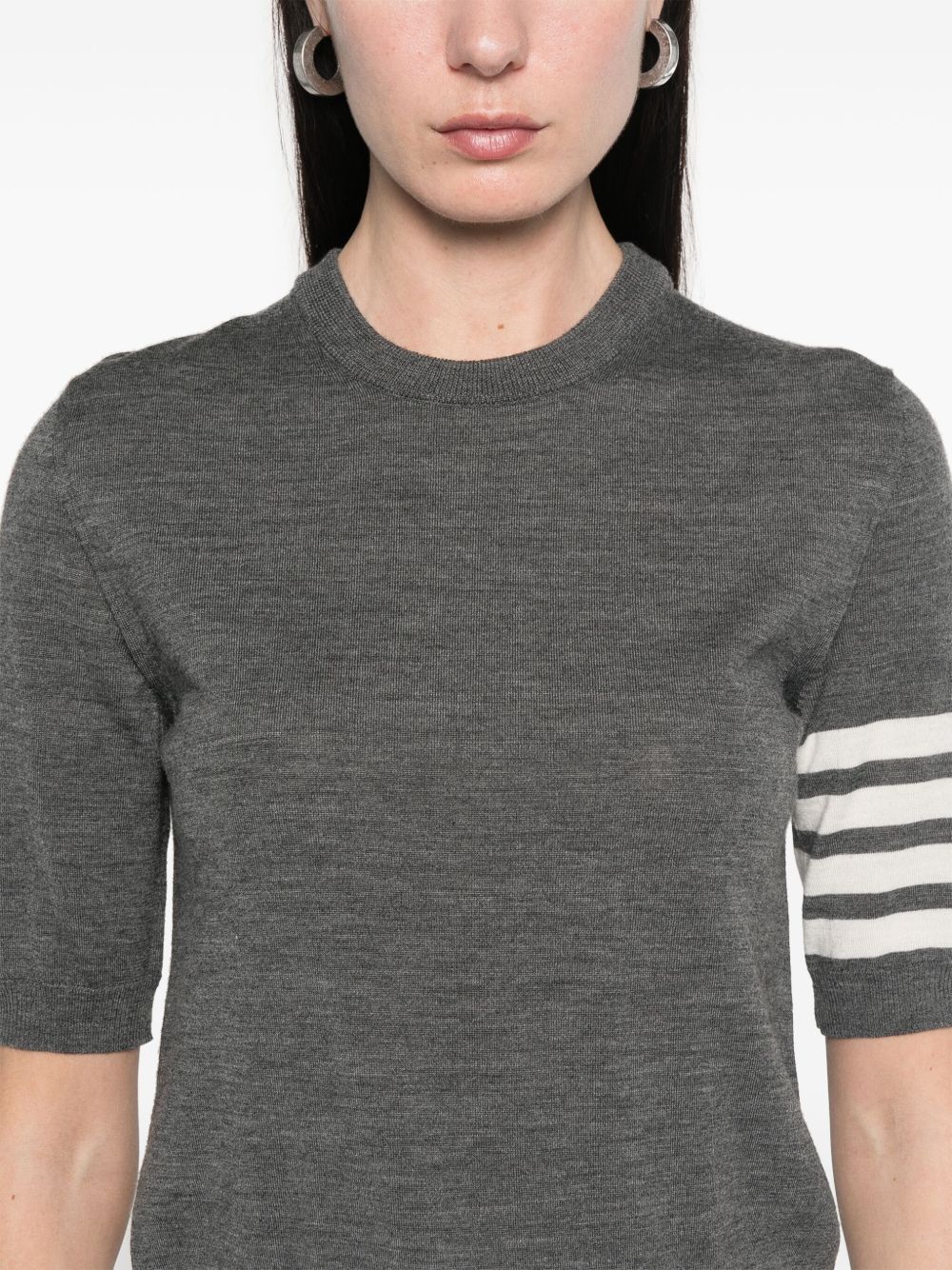 Thom Browne Wool Crewneck Sweater
