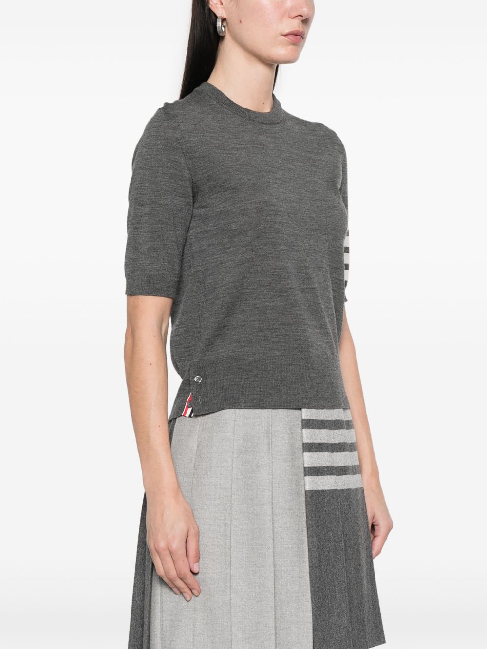 Thom Browne Wool Crewneck Sweater