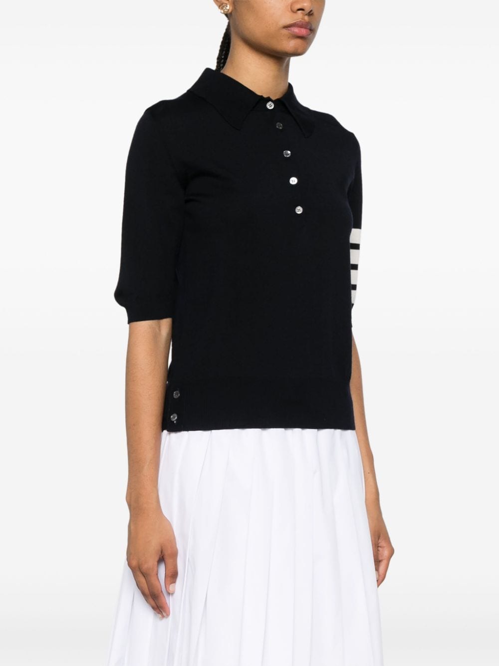 Thom Browne Wool Polo Shirt
