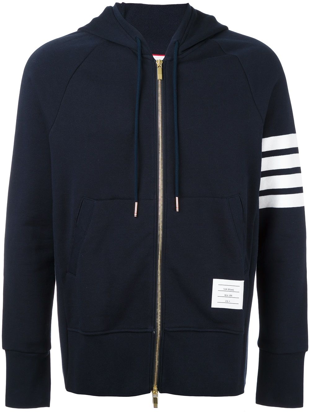 Thom Browne Cotton Zipped Hoodie