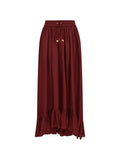 Zimmermann Aster Silk Maxi Skirt