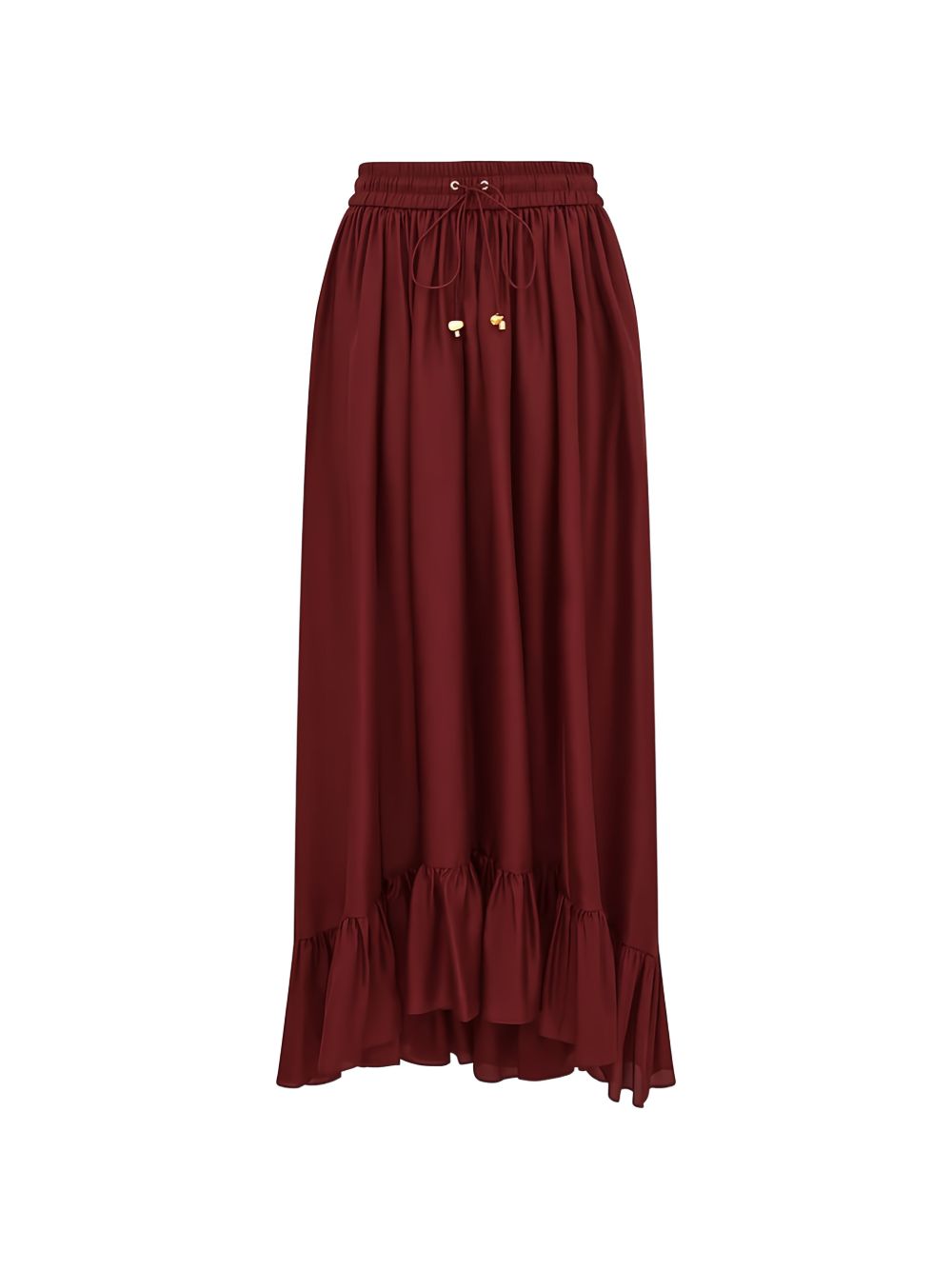 Zimmermann Aster Silk Maxi Skirt