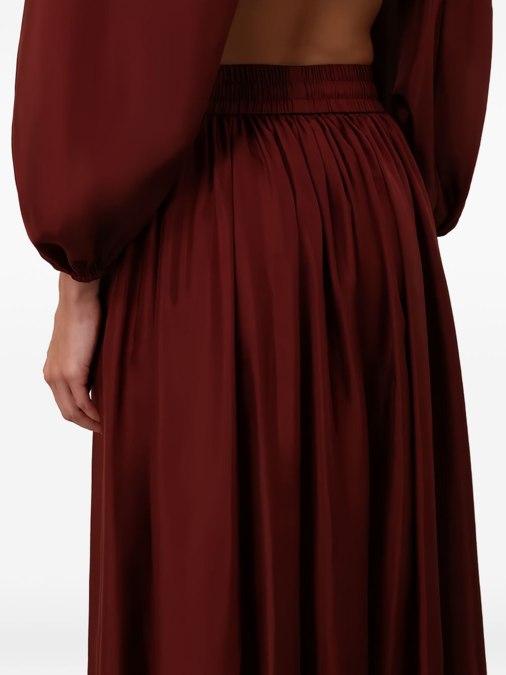 Zimmermann Aster Silk Maxi Skirt