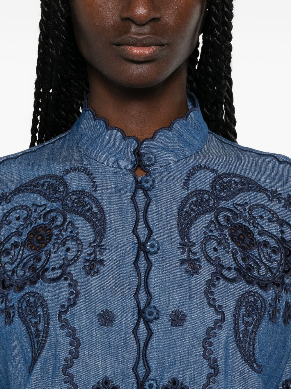 Zimmermann Aster Denim Shirt