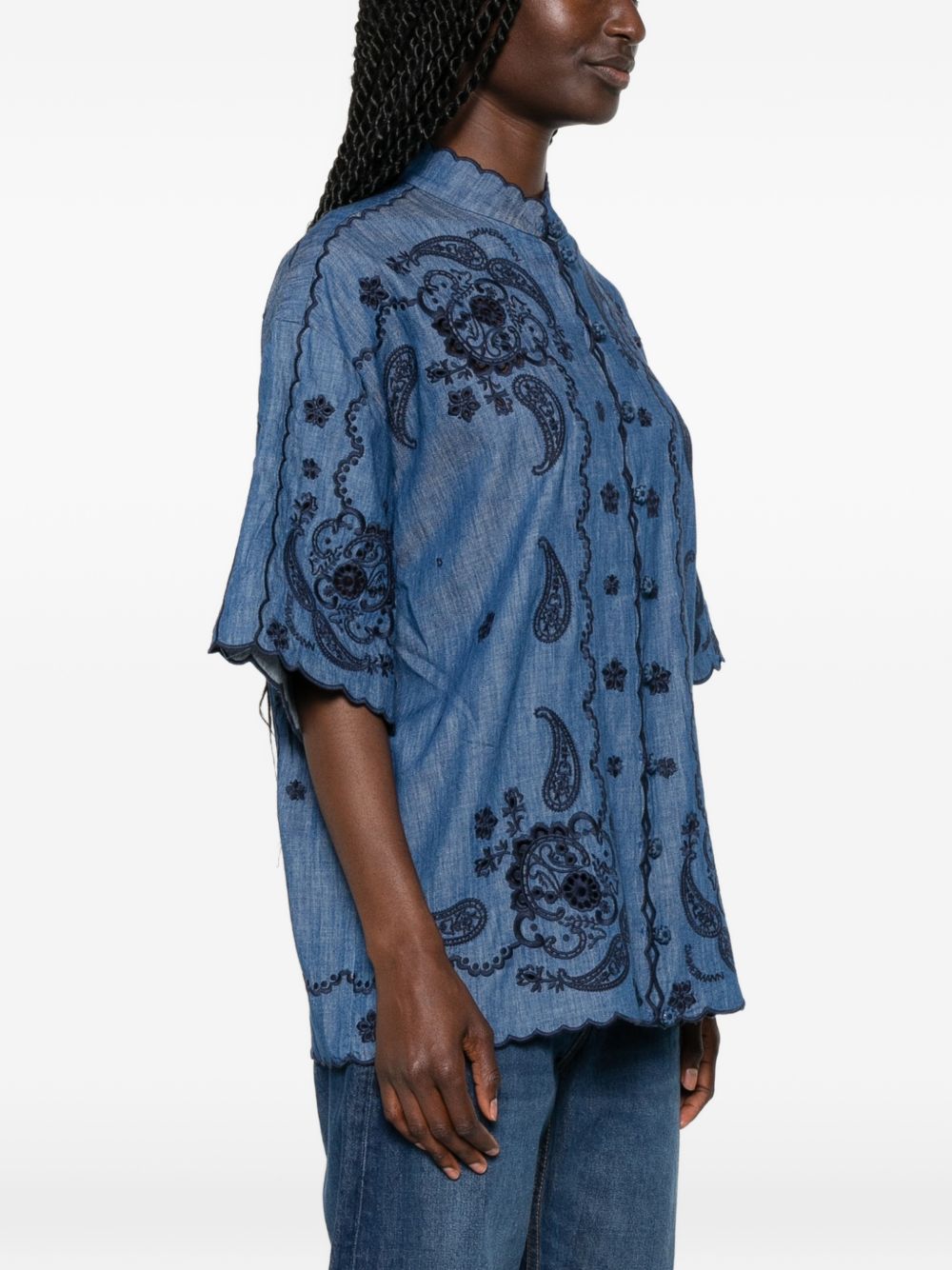 Zimmermann Aster Denim Shirt