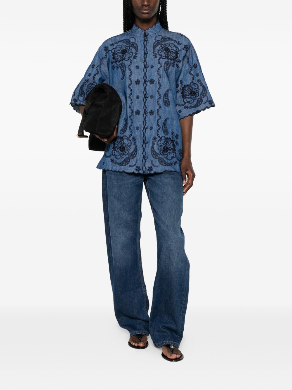 Zimmermann Aster Denim Shirt