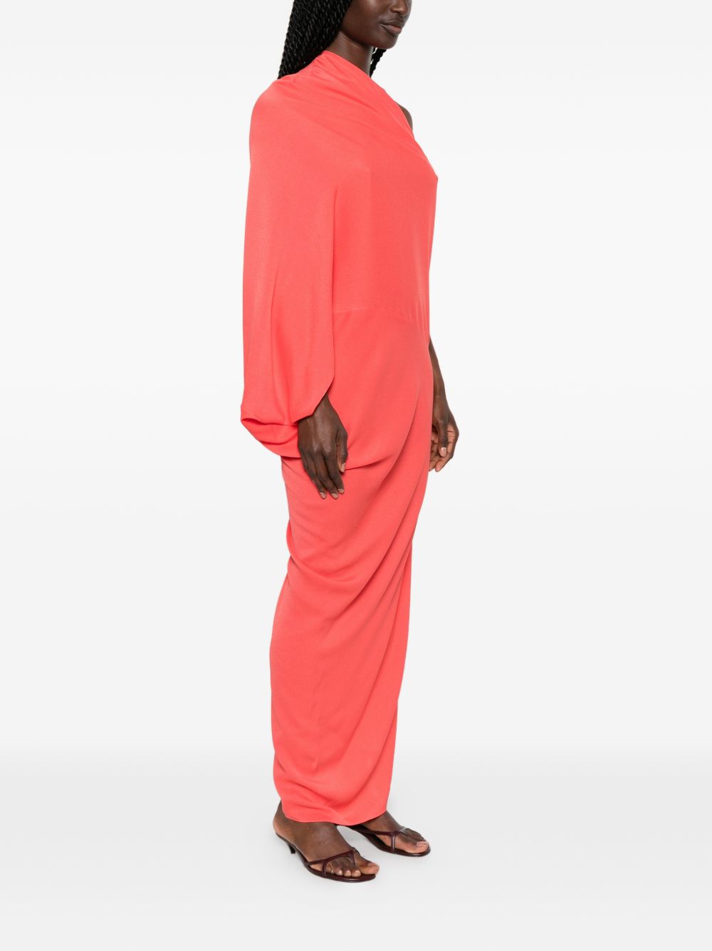 Cortana Delore Silk Long Dress