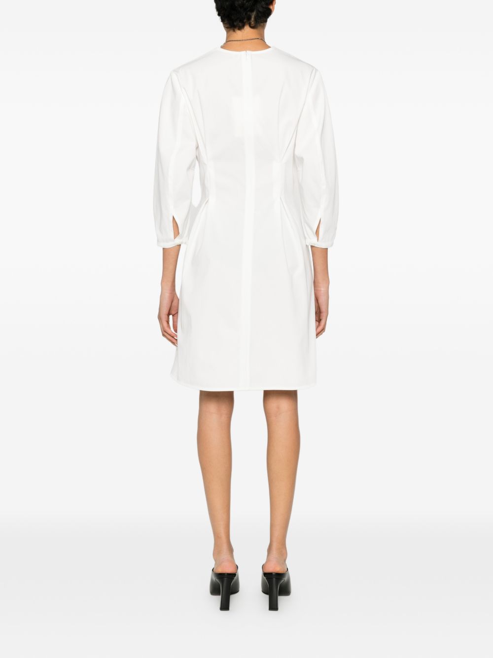 Toteme Main Baloon Sleeve Cotton Dress