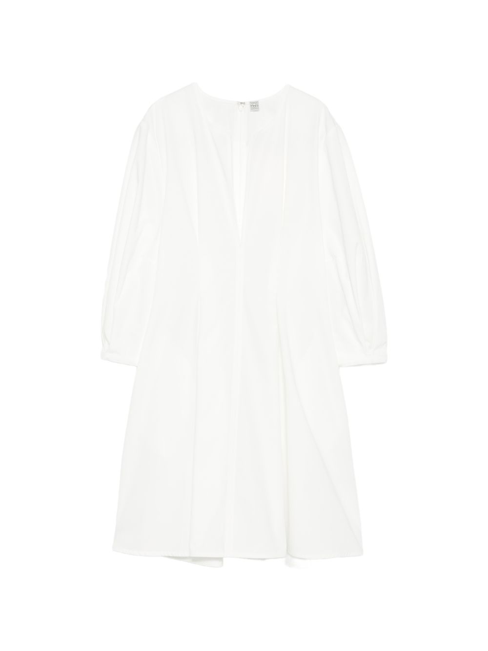 Toteme Main Baloon Sleeve Cotton Dress