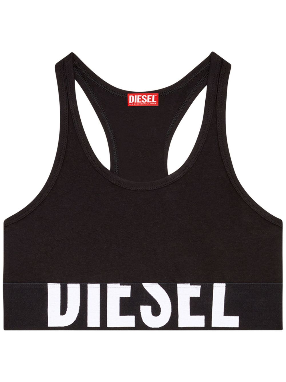 Diesel Logo Bralette Bra