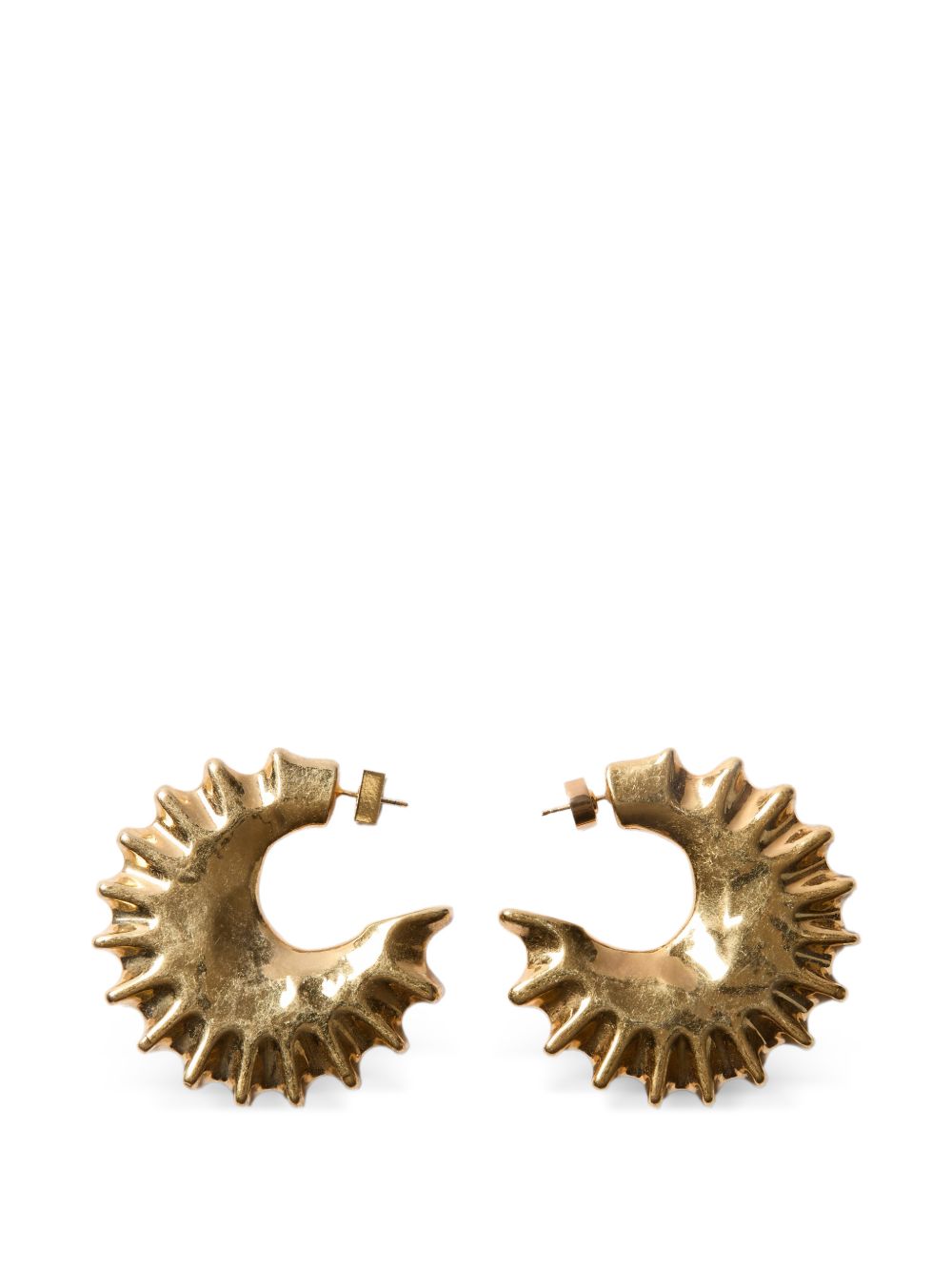 Jacquemus Resort Les Creoles Hippocampe Earrings