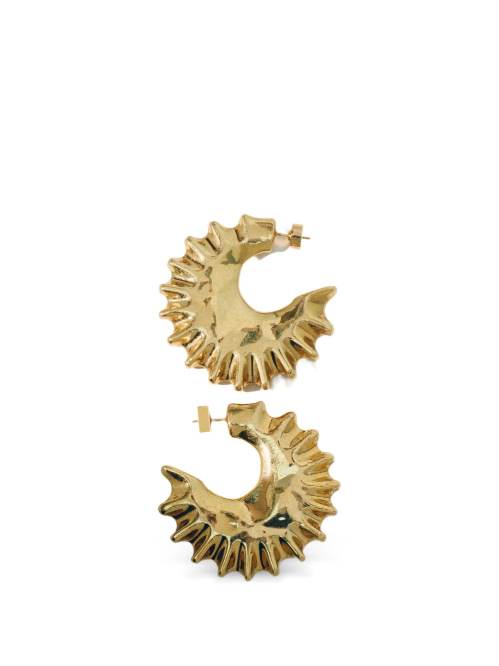 Jacquemus Resort Les Creoles Hippocampe Earrings