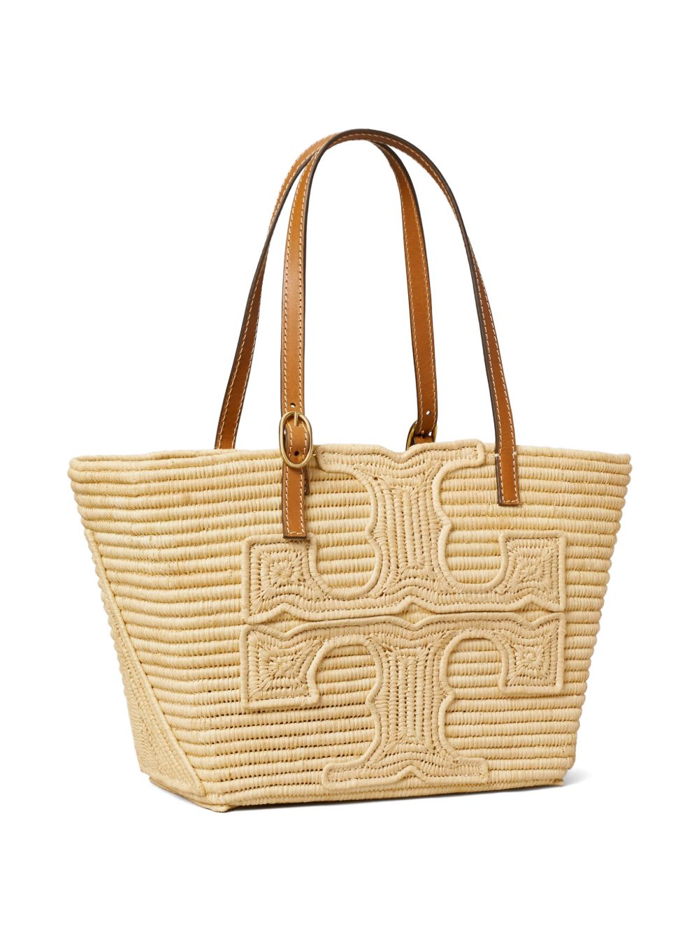 Tory Burch Ella Small Straw Tote Bag