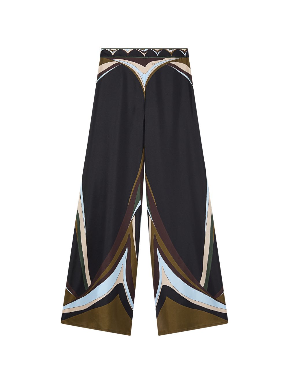 Pucci Printed Silk Trousers