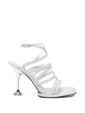 Sergio Rossi Glittered Heel Sandals
