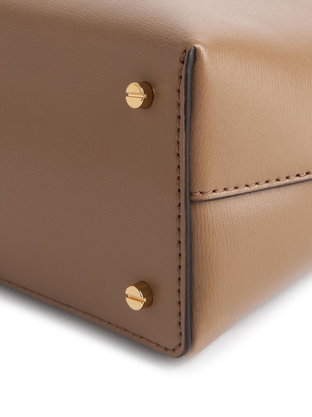 Toteme Pre T Lock Leather Clutch