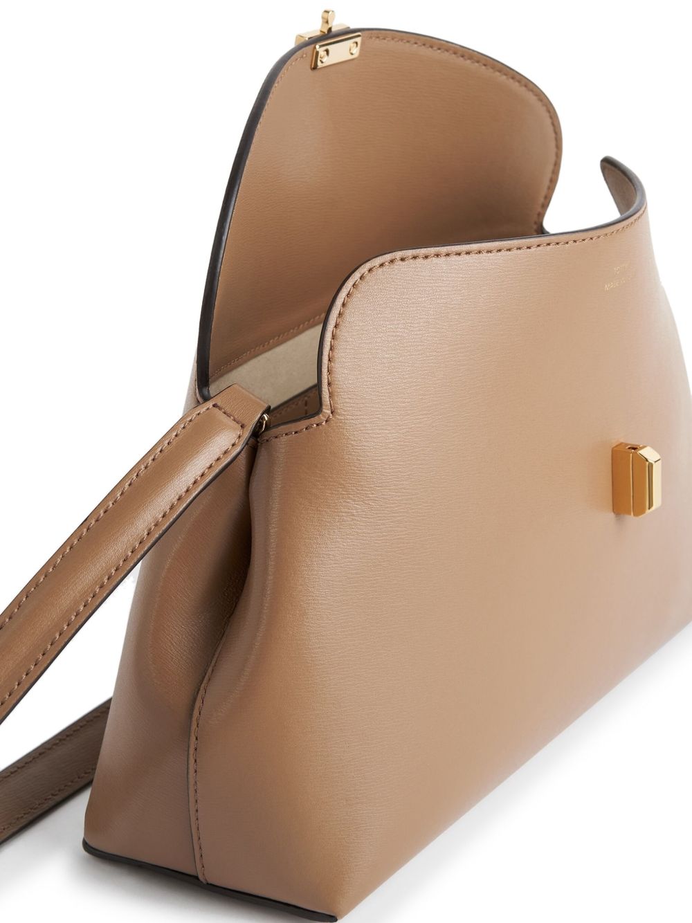 Toteme Pre T Lock Leather Clutch