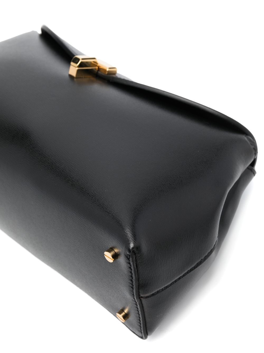 Toteme Pre T Lock Leather Clutch