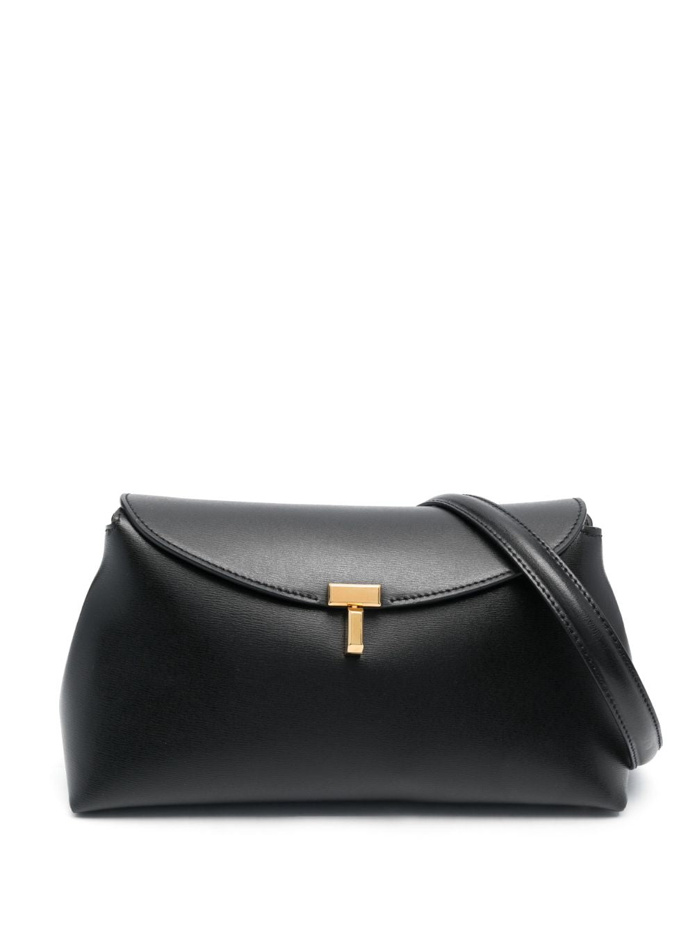 Toteme Pre T Lock Leather Clutch
