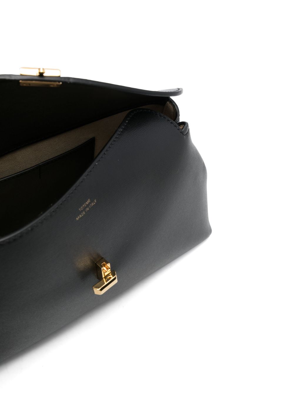 Toteme Pre T Lock Leather Clutch