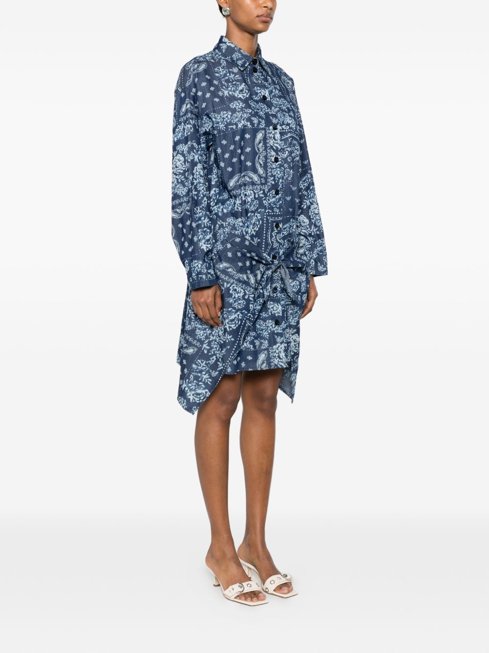 Emporio Armani Cotton Chemisier Dress