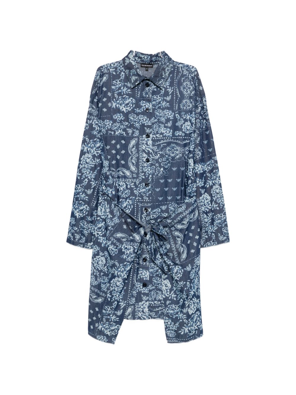 Emporio Armani Cotton Chemisier Dress