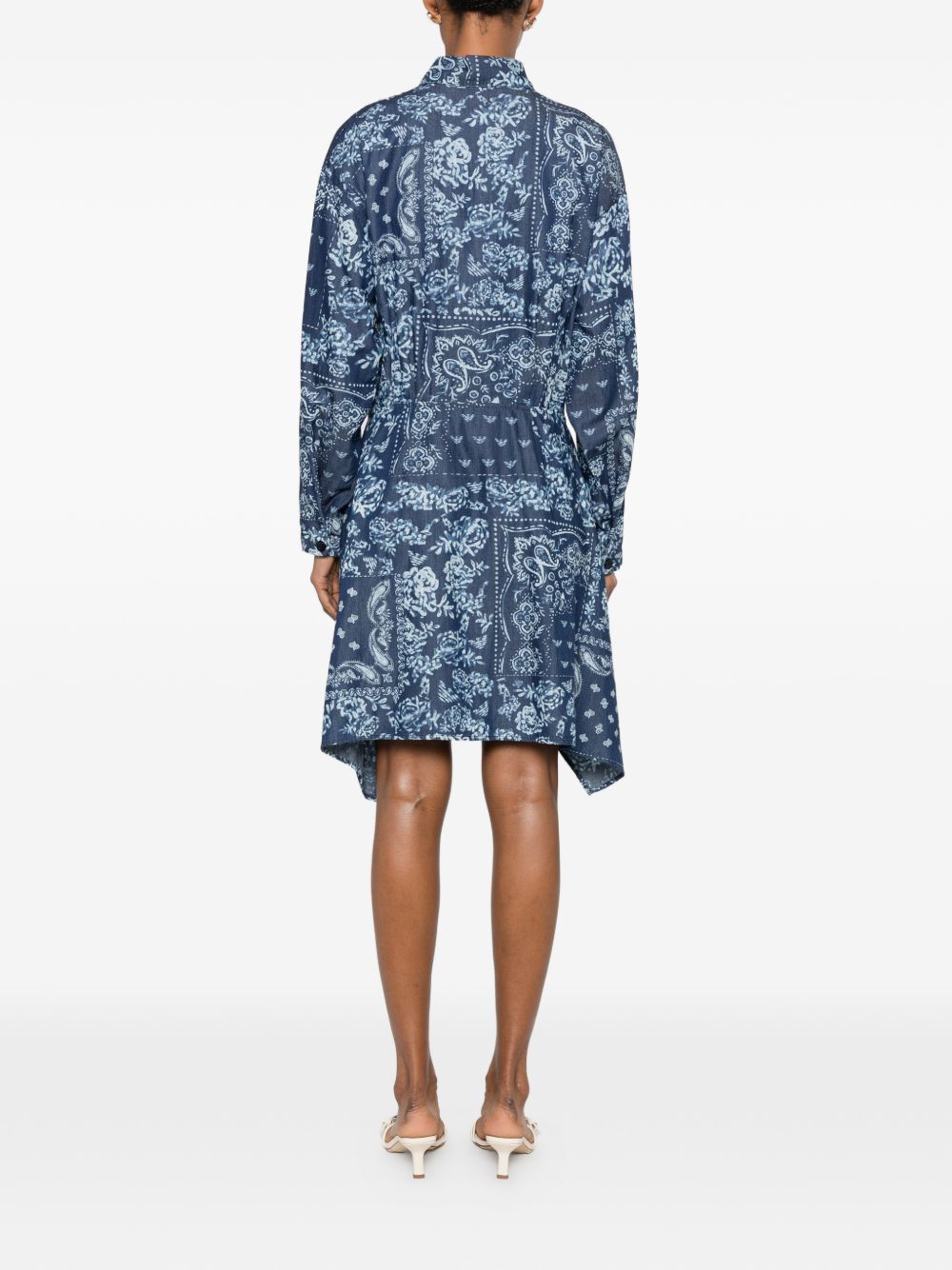 Emporio Armani Cotton Chemisier Dress
