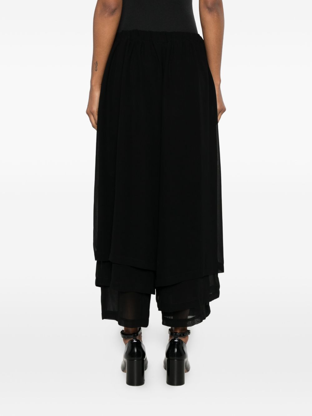 Comme Comme Wide Leg Trousers