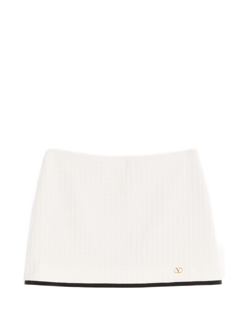 Valentino Tweed Cotton Skirt Pants